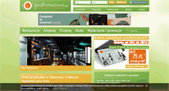 Desktop Screenshot of gastrowawa.pl